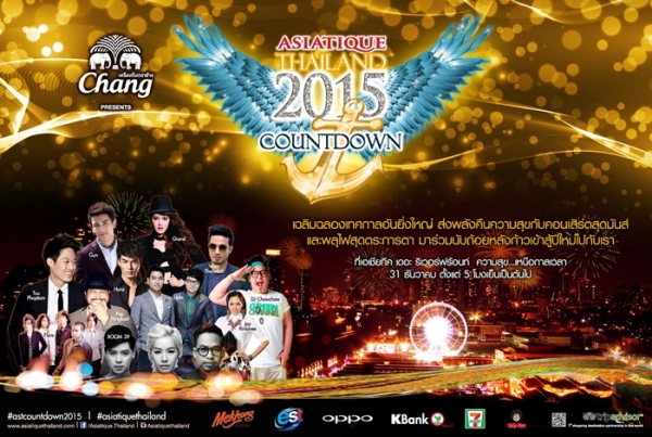 “Chang Presents Asiatique Thailand Countdown 2015”